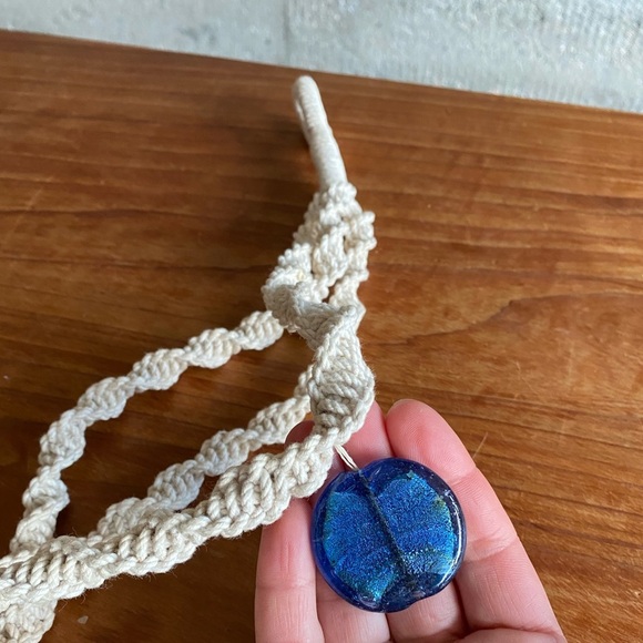 Large Macrame Plant Hanging Cord - Picture 3 of 7